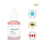 Shop Medicube PDRN Pink Peptide Serum 30ml in Canada. This Korean peptide serum helps hydrate, improve skin firmness, support elasticity,