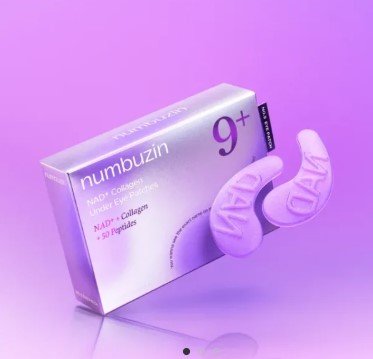Numbuzin No.9 NAD+ Collagen Under Eye Patches