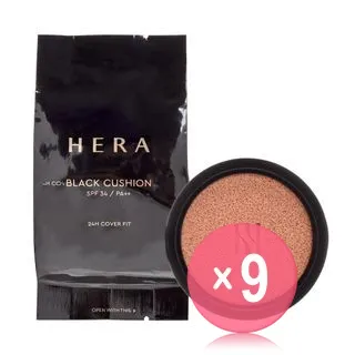 L_p0183327257 Black Cushion Foundation Refill Only - 9 Colors (x9) (Bulk Box) - Image 1