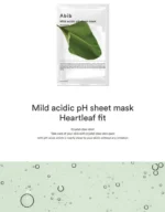 Mild Acidic pH Sheet Mask Set - 6 Types - Image 7
