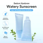 Sedum Hyaluron Sunscreen Watery Tube (x20) (Bulk Box) - Image 6