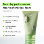 Pore Clay Pack Cleanser Heartleaf Charcoal Foam (x10) (Bulk Box) - Image 4