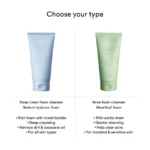 Deep Clean Foam Cleanser Sedum Hyaluron Foam - Image 2