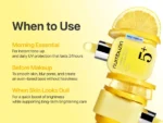No.5 Glutathione Vitamin Tone-up Sun Serum - Image 2