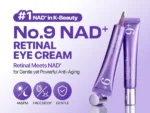 No.9 NAD+ Retinal Volumetox Eye Cream Tube Type (x100) (Bulk Box) - Image 4