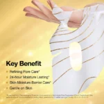 Kpop Demon Hunters Golden Pattern Ceramide Barrier Collagen Mask - Image 2