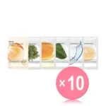 Mild Acidic pH Sheet Mask - 6 Types (x10) (Bulk Box)