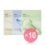 Collagen Gel Mask - 3 Types (x10) (Bulk Box)